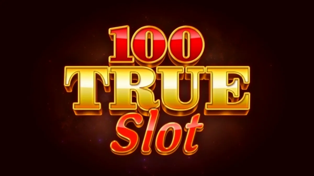 Tampilan visual permainan slot 100 True Slot dari TrueLab