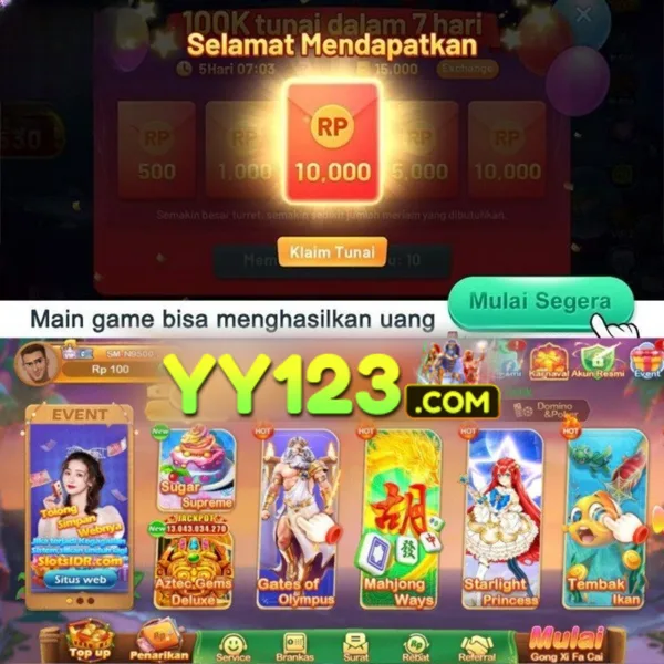 YY123 WD Cepat DANA OVO GoPay